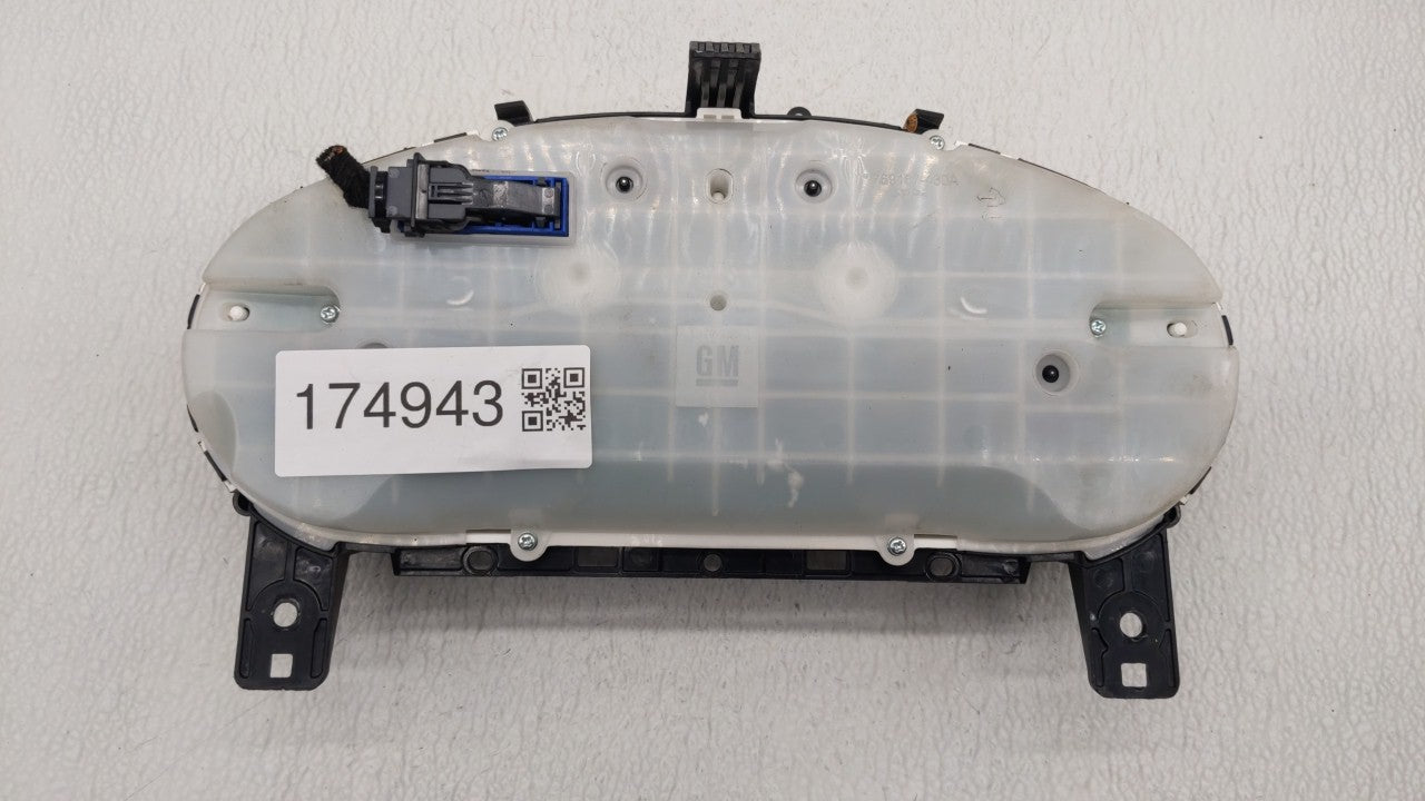 2018 Chevrolet Cruze Instrument Cluster Speedometer Gauges P/N:39084636 Fits OEM Used Auto Parts - Oemusedautoparts1.com