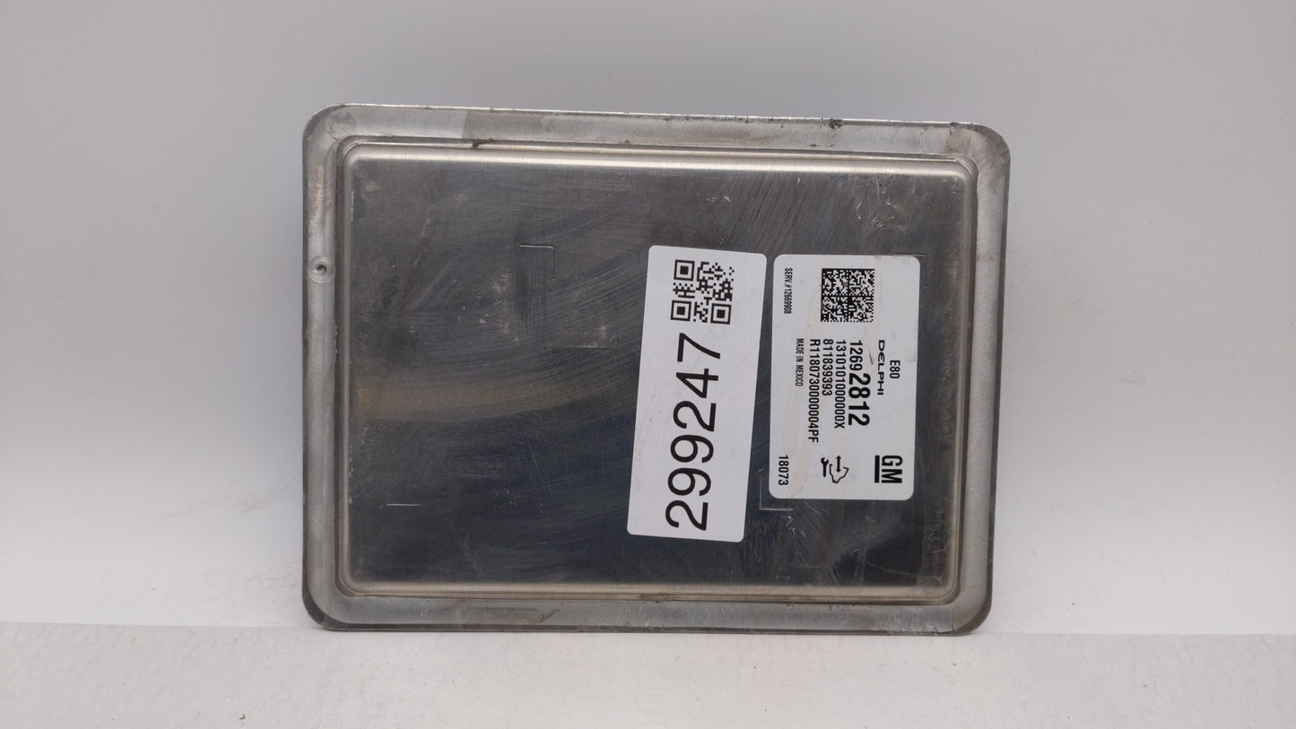 2017-2018 Chevrolet Cruze PCM Engine Control Computer ECU ECM PCU OEM P/N:12692812 12687467, 12696201 Fits Fits 2017 2018 20