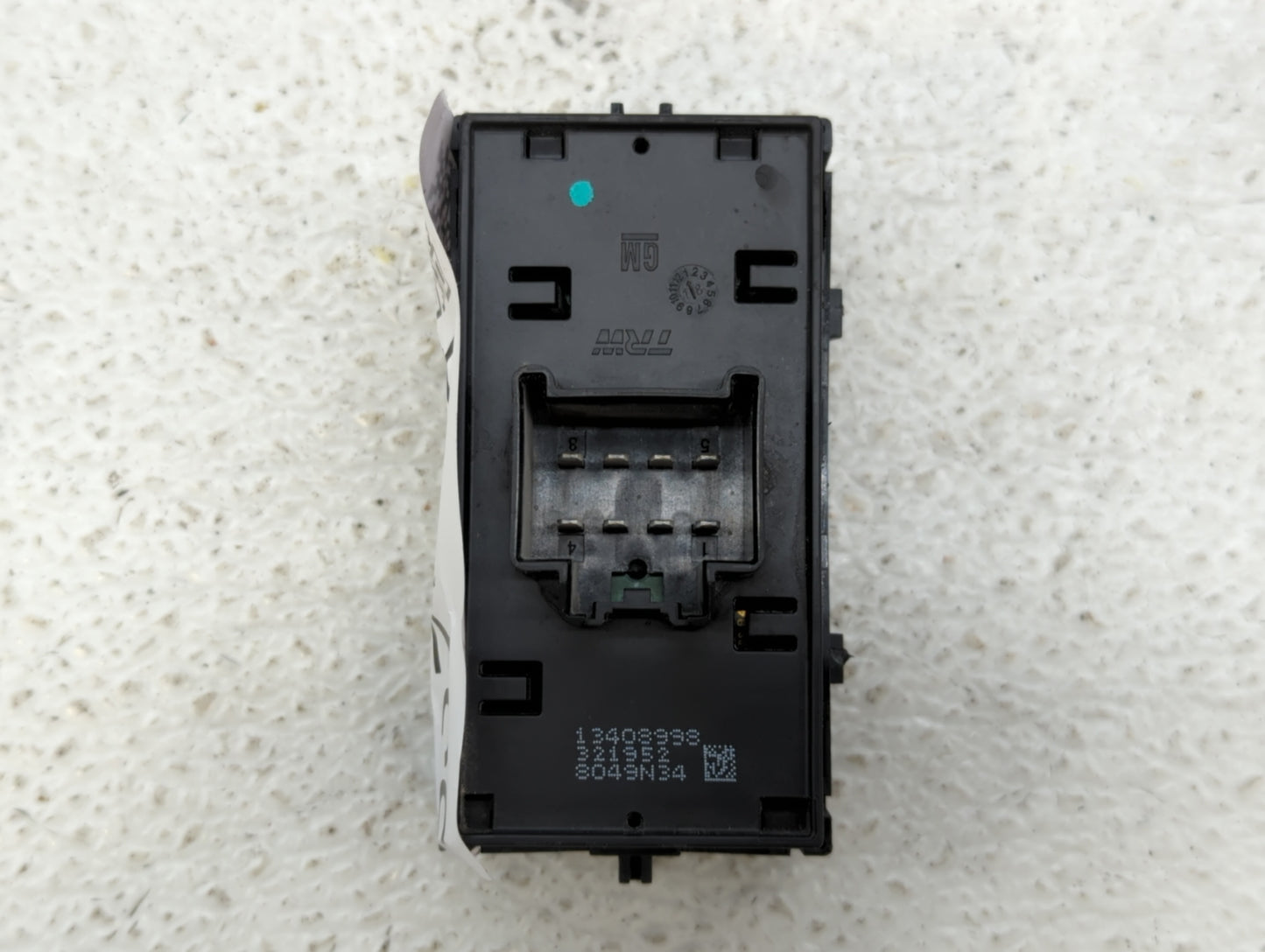 2016-2019 Chevrolet Cruze Master Power Window Switch Replacement Driver Side Left P/N:13408998 Fits OEM Used Auto Parts - Oe