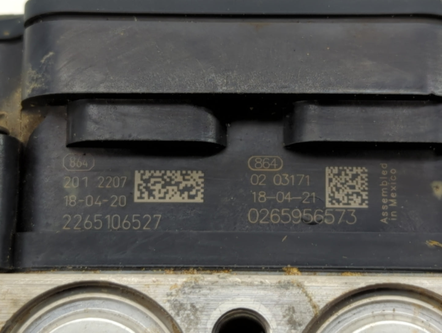2018 Chevrolet Cruze ABS Pump Control Module Replacement P/N:0265956573 2265106527 Fits OEM Used Auto Parts - Oemusedautopar