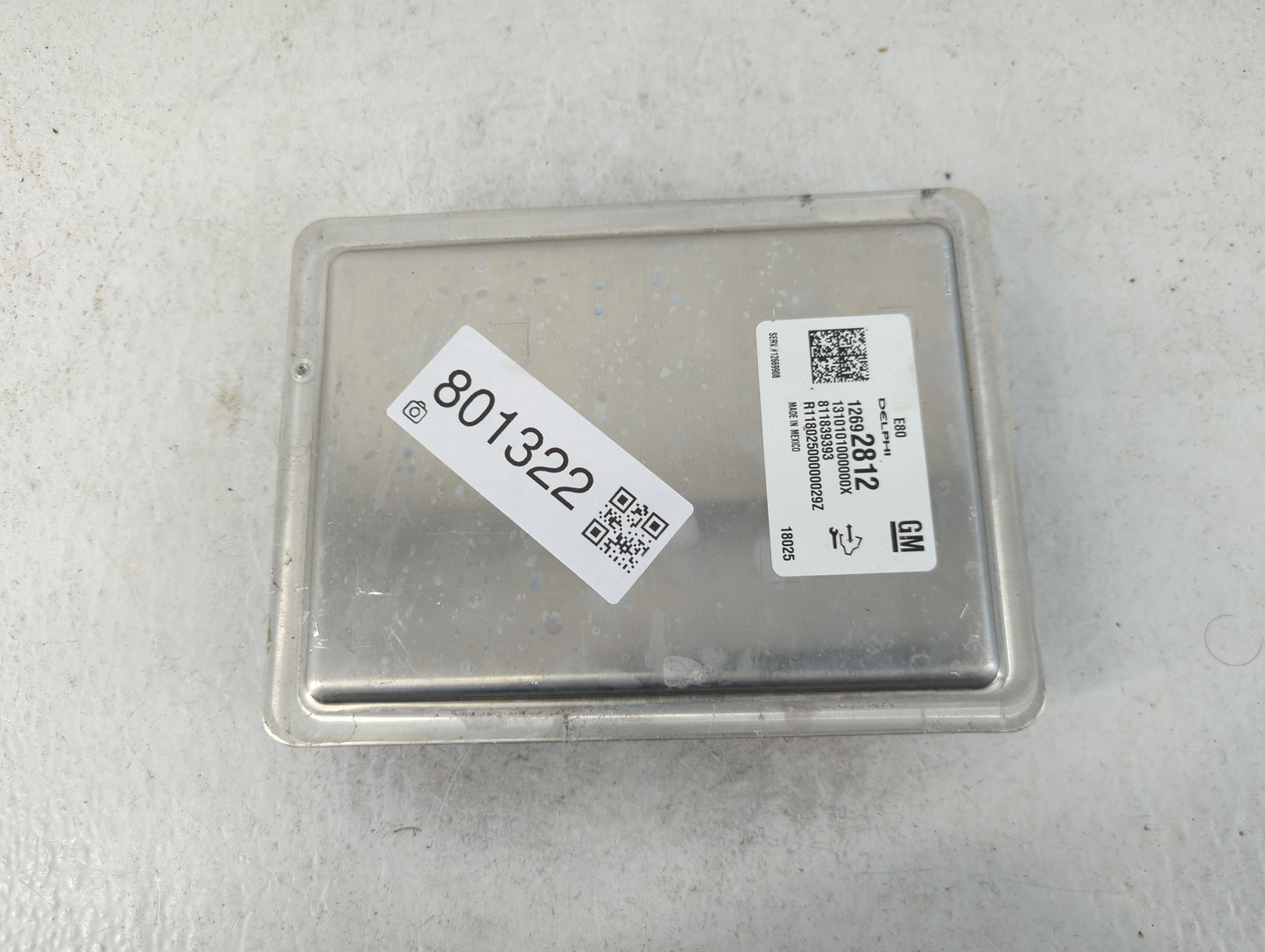 2017-2019 Chevrolet Cruze PCM Engine Control Computer ECU ECM PCU OEM P/N:12692812 Fits Fits 2017 2018 2019 2020 2021 2022 O