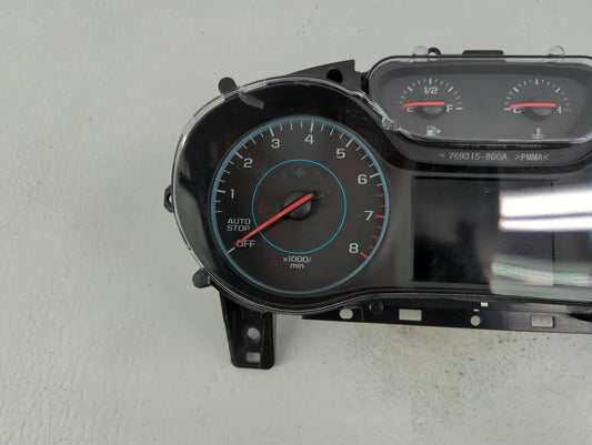 2018 Chevrolet Cruze Instrument Cluster Speedometer Gauges P/N:42668707 Fits OEM Used Auto Parts