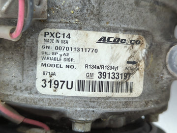2016-2018 Chevrolet Cruze Air Conditioning A/c Ac Compressor Oem