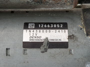 2018-2020 Chevrolet Equinox Car Starter Motor Solenoid OEM P/N:TN438000-2410 12663052 Fits Fits 2015 2016 2017 2018 2019 2020 2021 OEM Used Auto Parts