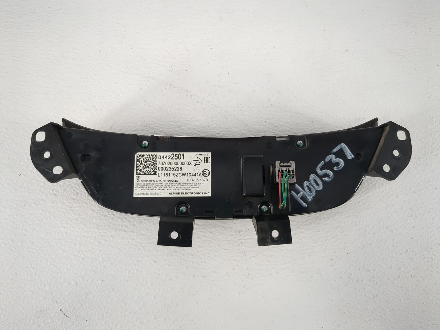 2018 Chevrolet Equinox Climate Control Module Temperature AC/Heater Replacement P/N:84422501 84175393 Fits OEM Used Auto Par
