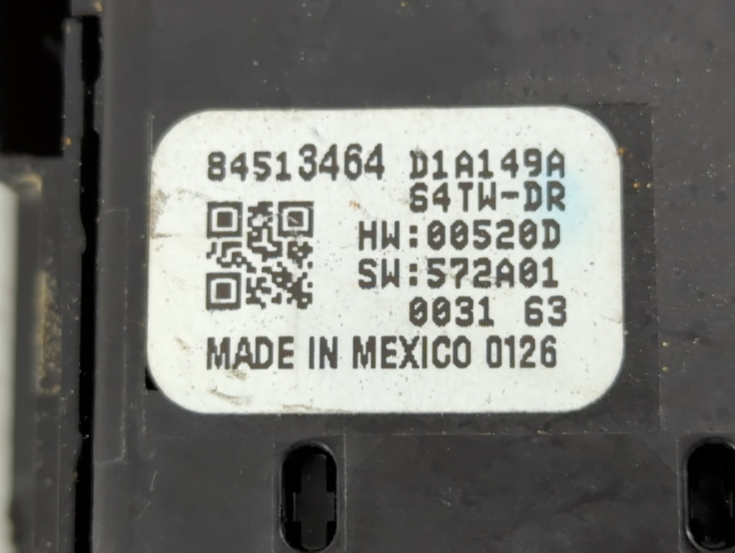 2018-2022 Chevrolet Equinox Master Power Window Switch Replacement Driver Side Left P/N:84513464 Fits OEM Used Auto Parts -
