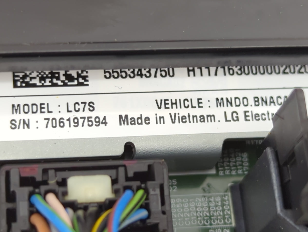 2018-2018 Chevrolet Equinox Information Radio Display Screen 1434538 - Oemusedautoparts1.com