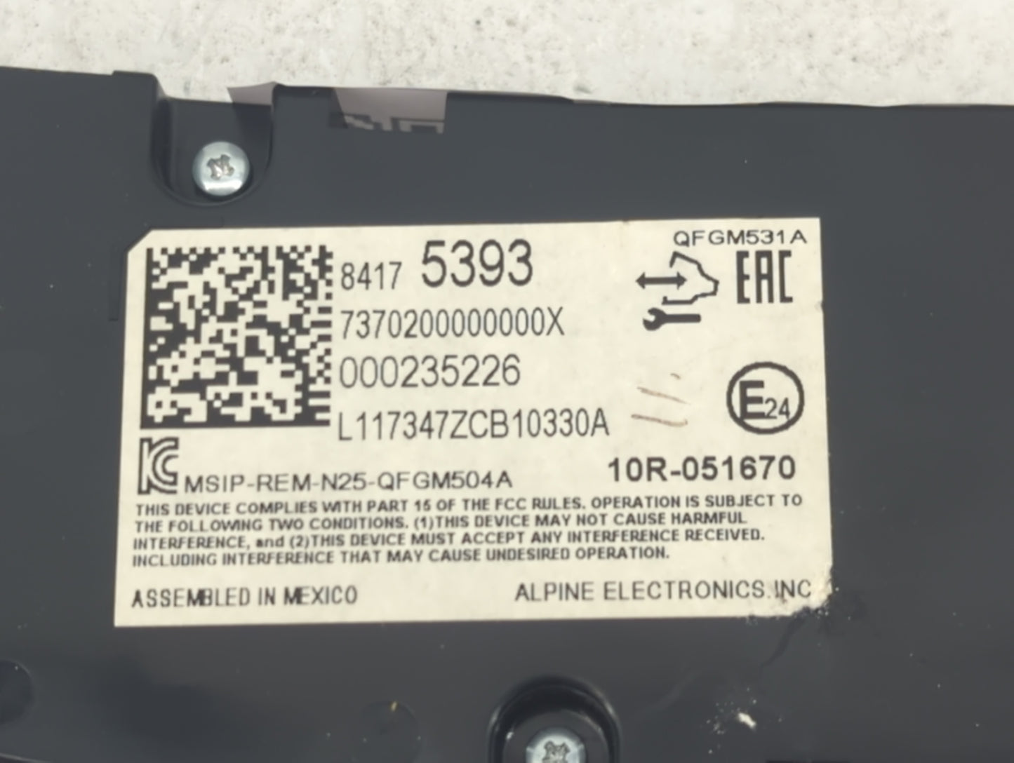 2018 Chevrolet Equinox Climate Control Module Temperature AC/Heater Replacement P/N:84175393 13594228, QFGM531A Fits OEM Use