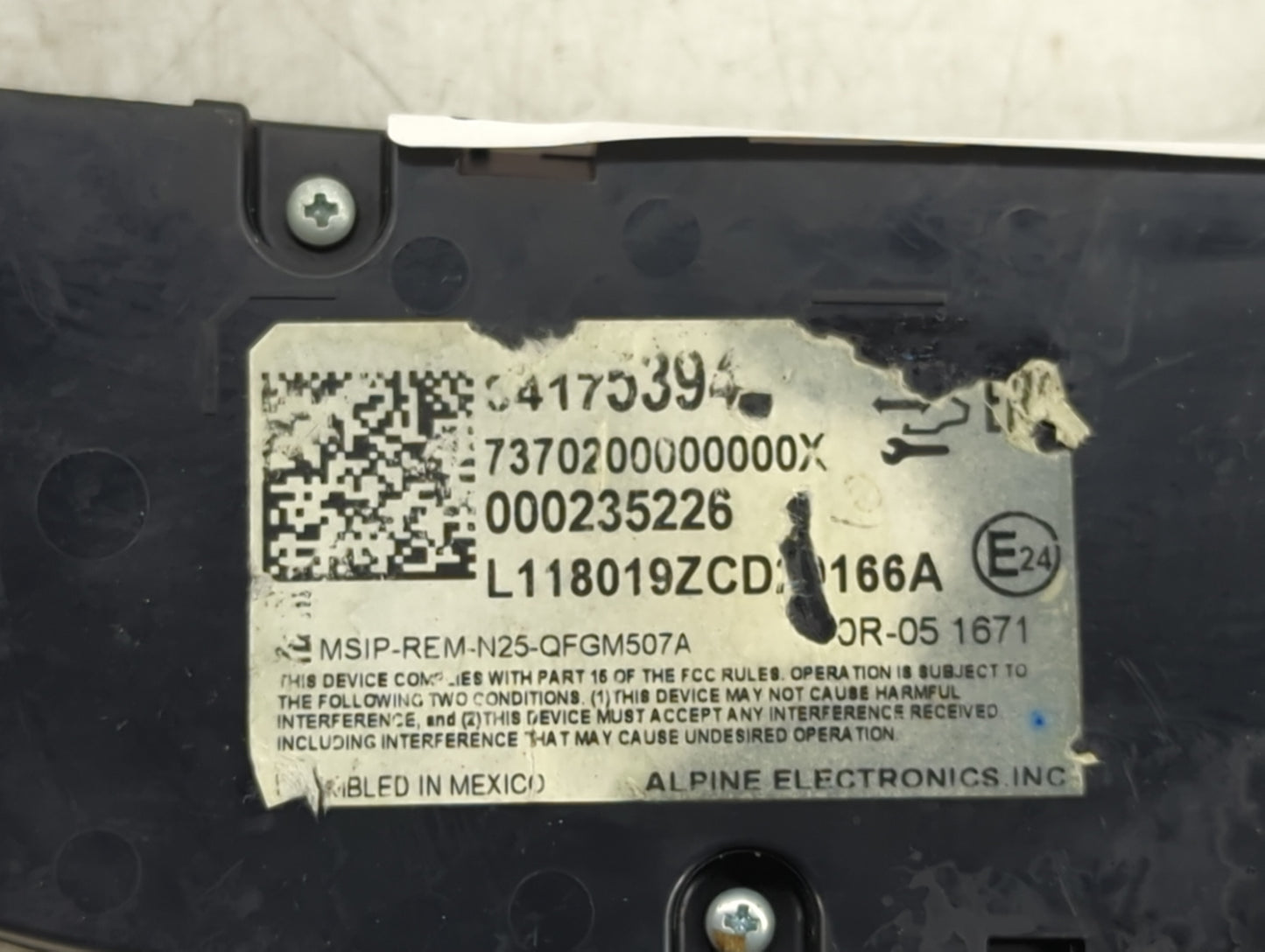 2018 Chevrolet Equinox Climate Control Module Temperature AC/Heater Replacement P/N:84175394 7370200000000X, L118019ZCD Fits