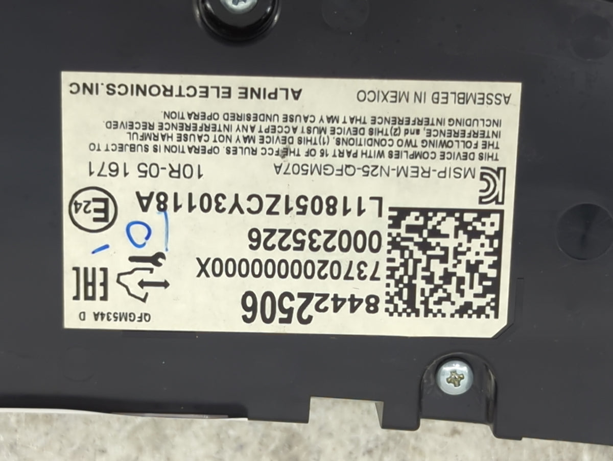 2018-2019 Chevrolet Equinox Climate Control Module Temperature AC/Heater Replacement P/N:84422506 737020000000X Fits OEM Use