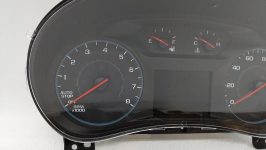 2018 Chevrolet Equinox Instrument Cluster Speedometer Gauges P/N:812372274 84240633, 84424074 Fits OEM Used Auto Parts