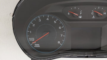 2018 Chevrolet Equinox Instrument Cluster Speedometer Gauges P/N:812372274 84240633, 84424074 Fits OEM Used Auto Parts