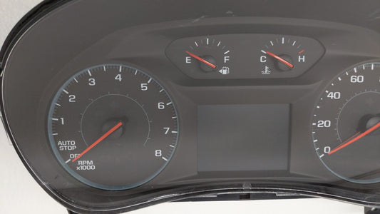 2018 Chevrolet Equinox Instrument Cluster Speedometer Gauges P/N:812372274 84240633, 84424074 Fits OEM Used Auto Parts