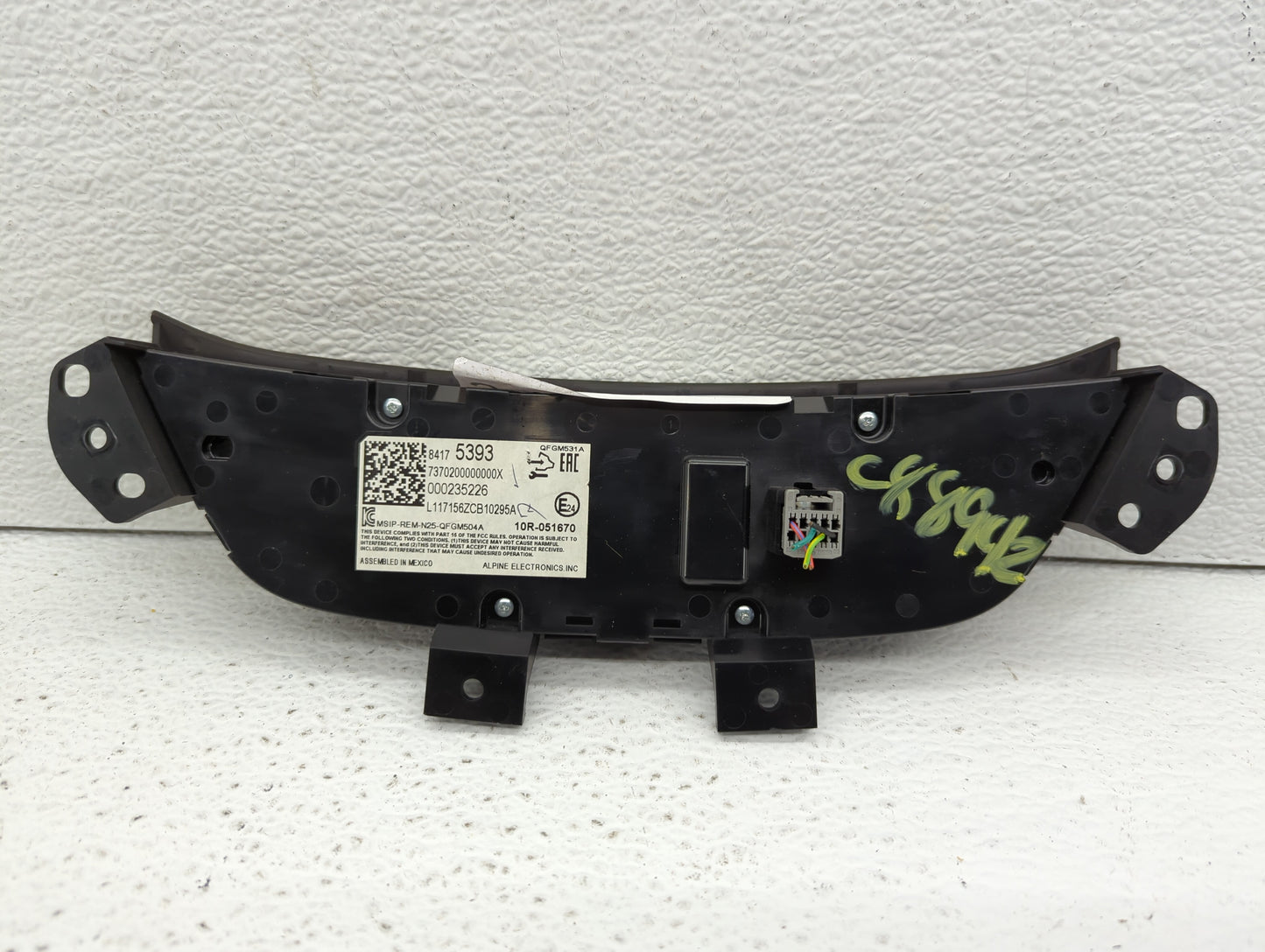2018 Chevrolet Equinox Climate Control Module Temperature AC/Heater Replacement P/N:84175393 84175394 Fits OEM Used Auto Par