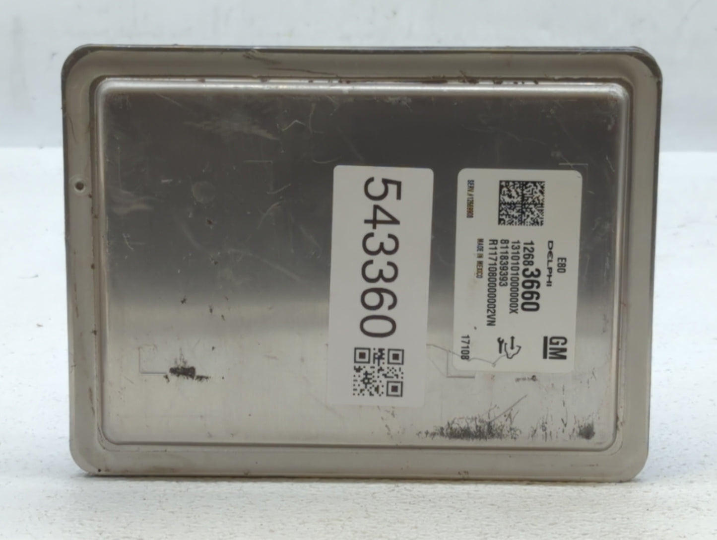2018-2020 Chevrolet Equinox PCM Engine Control Computer ECU ECM PCU OEM P/N:12683660 Fits Fits 2017 2018 2019 2020 2021 2022