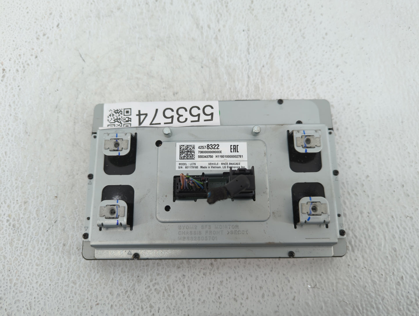 2018 Chevrolet Equinox Radio AM FM Cd Player Receiver Replacement P/N:42578322 42554557 Fits Fits 2019 2020 OEM Used Auto Pa