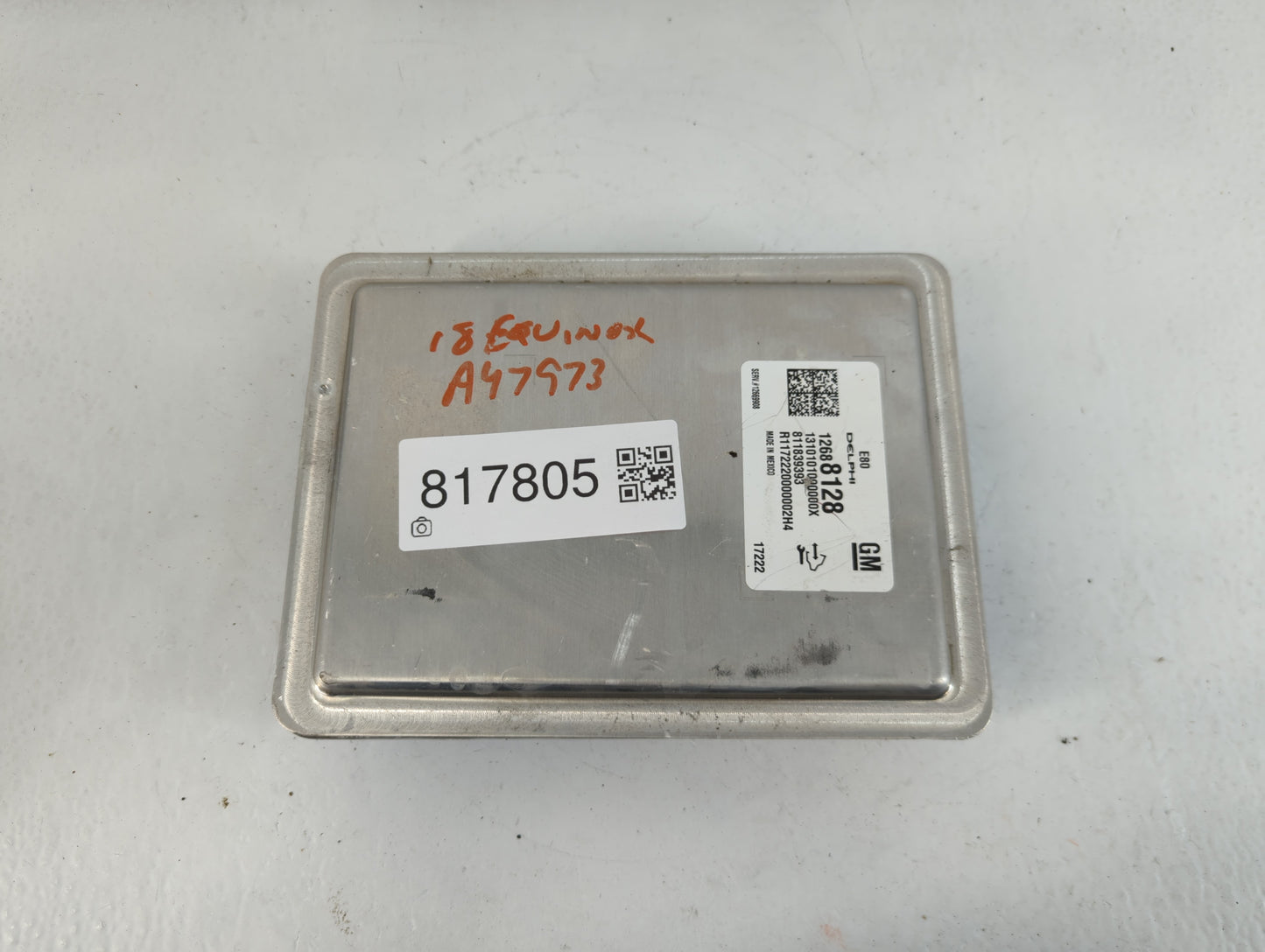 2018-2020 Chevrolet Equinox PCM Engine Control Computer ECU ECM PCU OEM P/N:12669908 12688128 Fits OEM Used Auto Parts - Oem