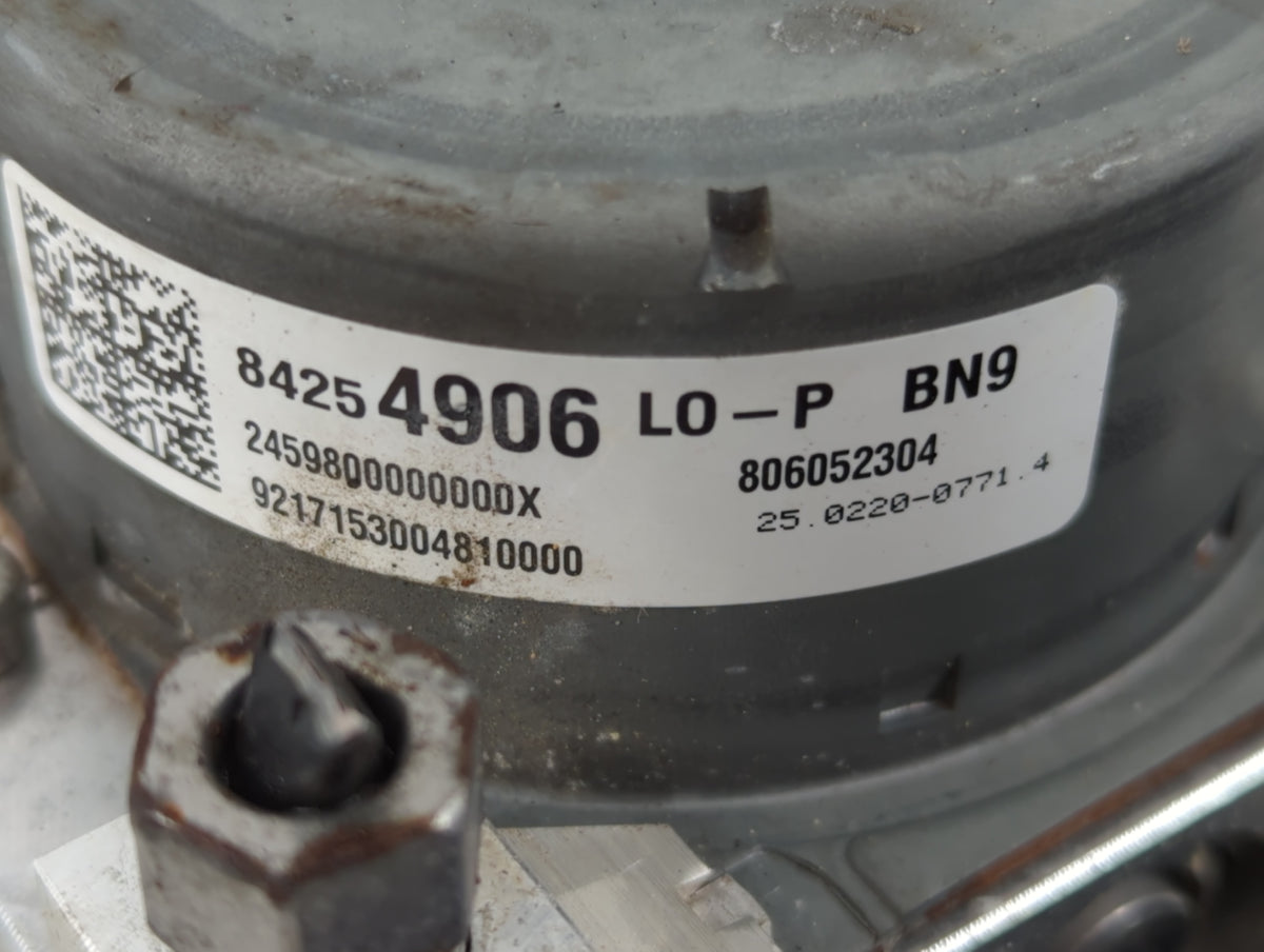 2018-2019 Chevrolet Equinox Anti-Lock Brake ABS Pump Module Actuator OEM P/N:84254906 Fits Fits 2018 2019 2020 2021 OEM Used