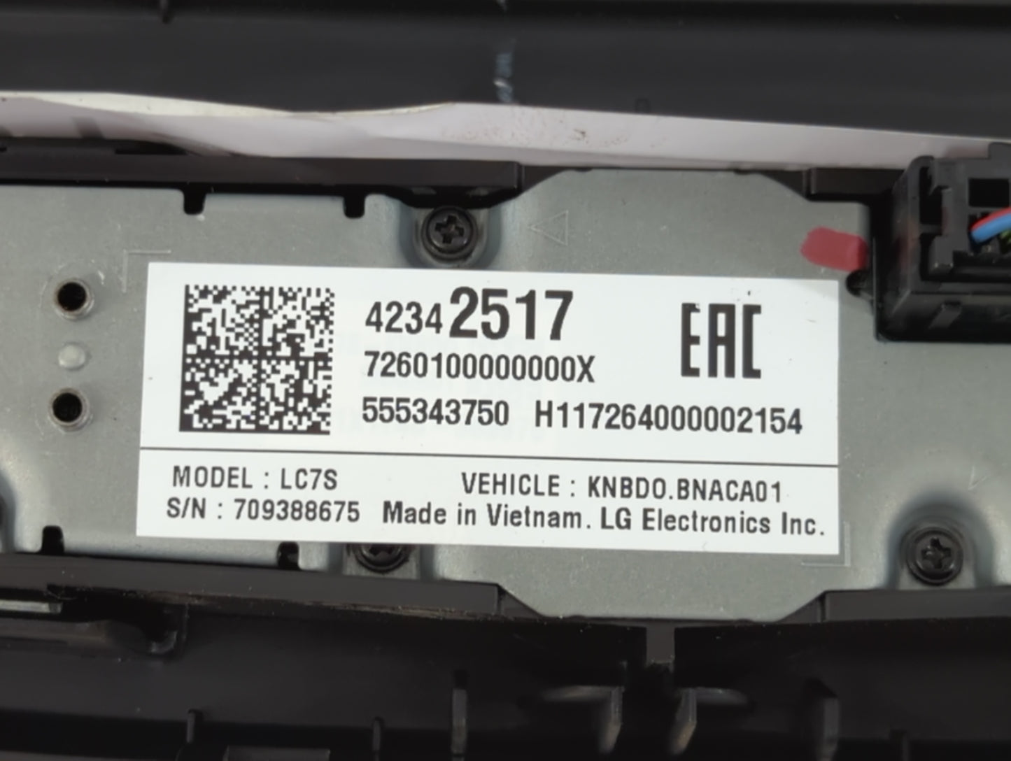 2018 Chevrolet Equinox Radio AM FM Cd Player Receiver Replacement P/N:42342517 42430301, 555343750, 23308229 Fits OEM Used A