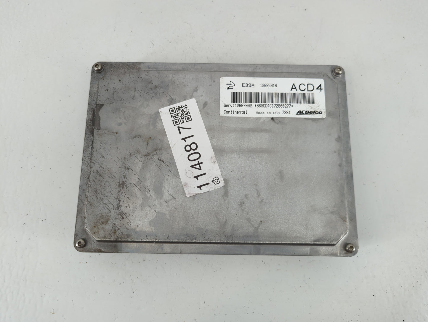2017-2020 Chevrolet Impala PCM Engine Control Computer ECU ECM PCU OEM P/N:12685918 Fits Fits 2017 2018 2019 2020 OEM Used A