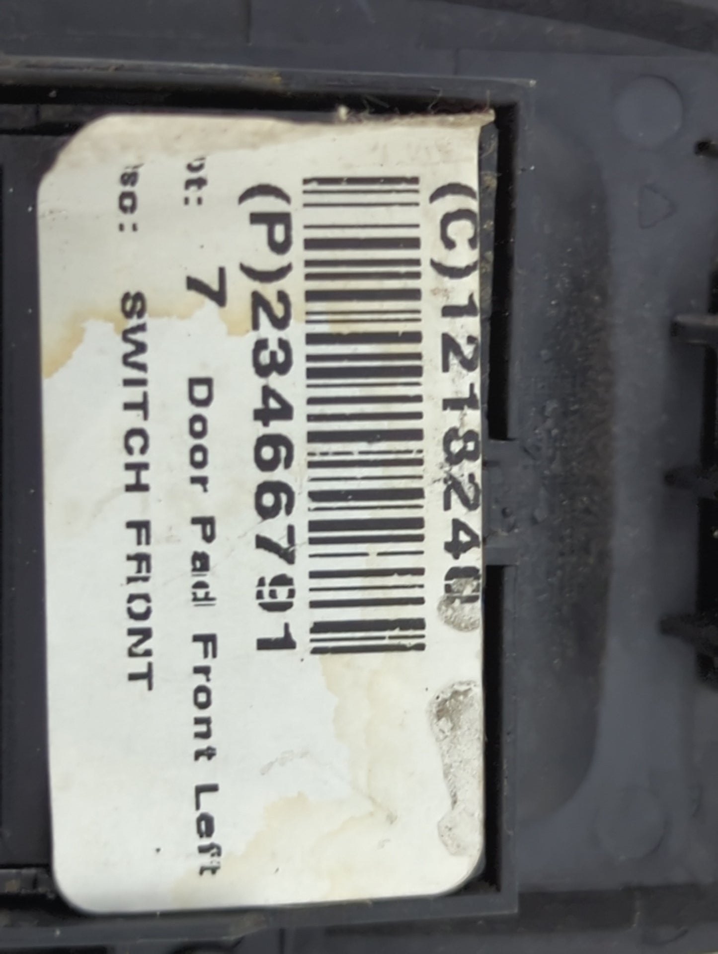 2014-2020 Chevrolet Impala Master Power Window Switch Replacement Driver Side Left P/N:23466791 Fits OEM Used Auto Parts - O
