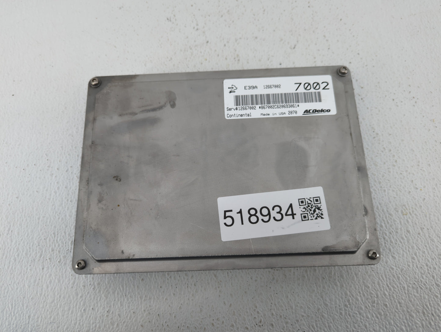 2017-2020 Chevrolet Impala PCM Engine Control Computer ECU ECM PCU OEM P/N:12667002 12685918 Fits Fits 2017 2018 2019 2020 O