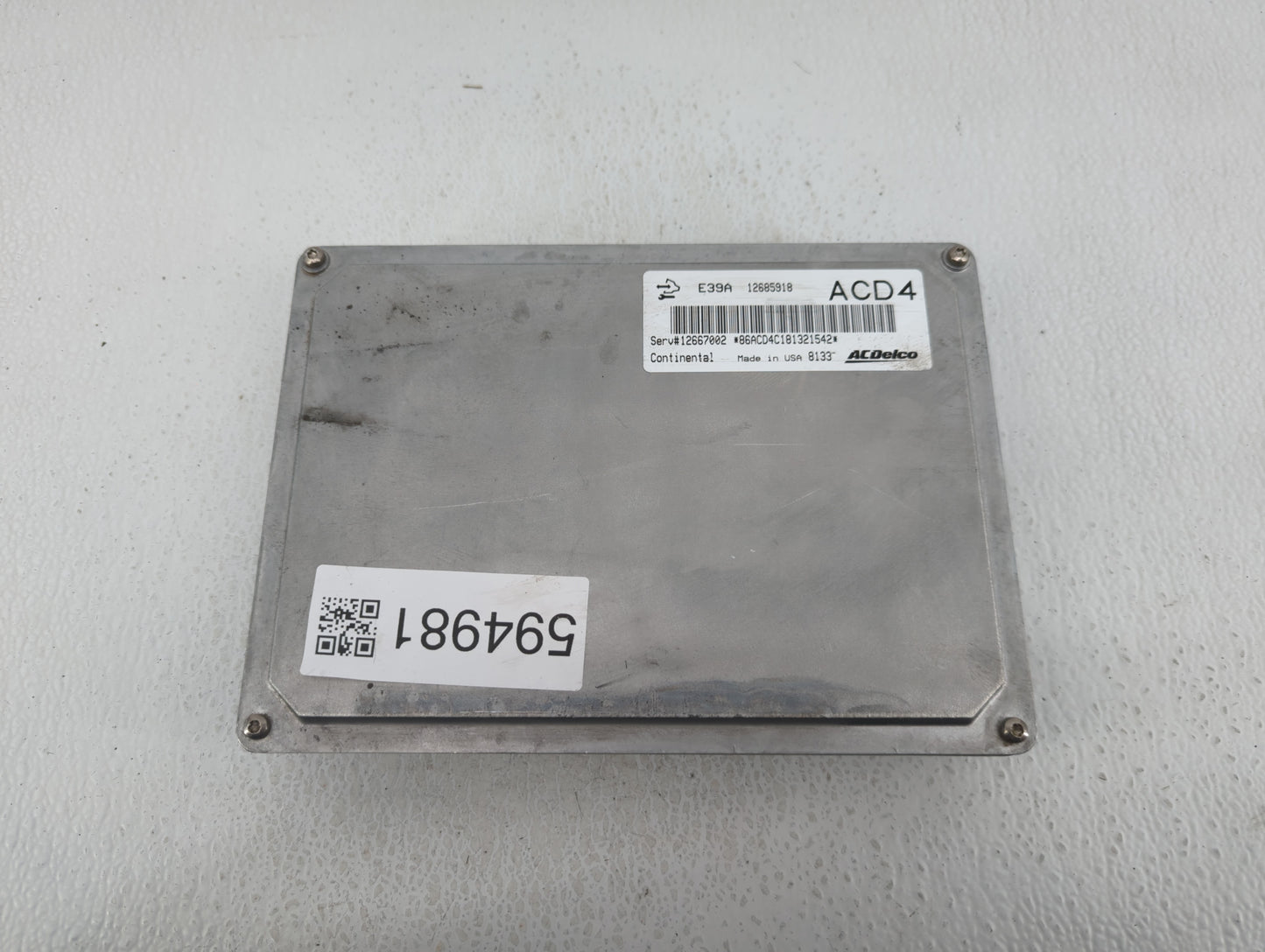 2017-2020 Chevrolet Impala PCM Engine Control Computer ECU ECM PCU OEM P/N:12685918 Fits Fits 2017 2018 2019 2020 OEM Used A