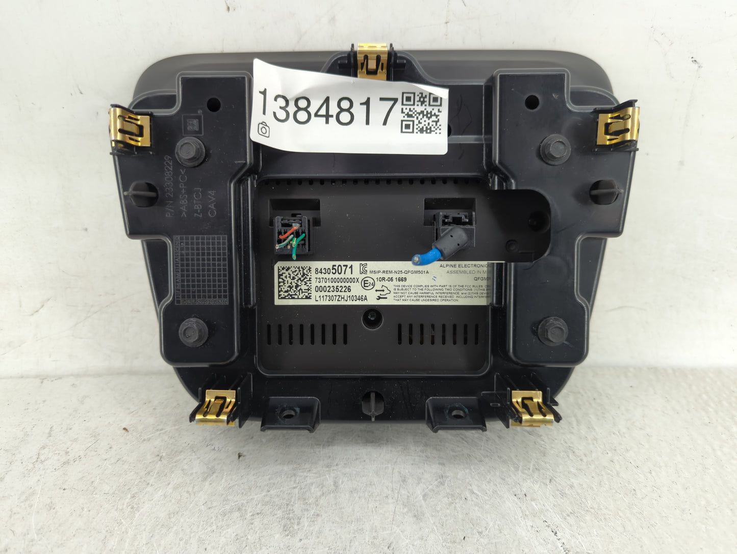 2018 Chevrolet Malibu Information Display Screen - Oemusedautoparts1.com