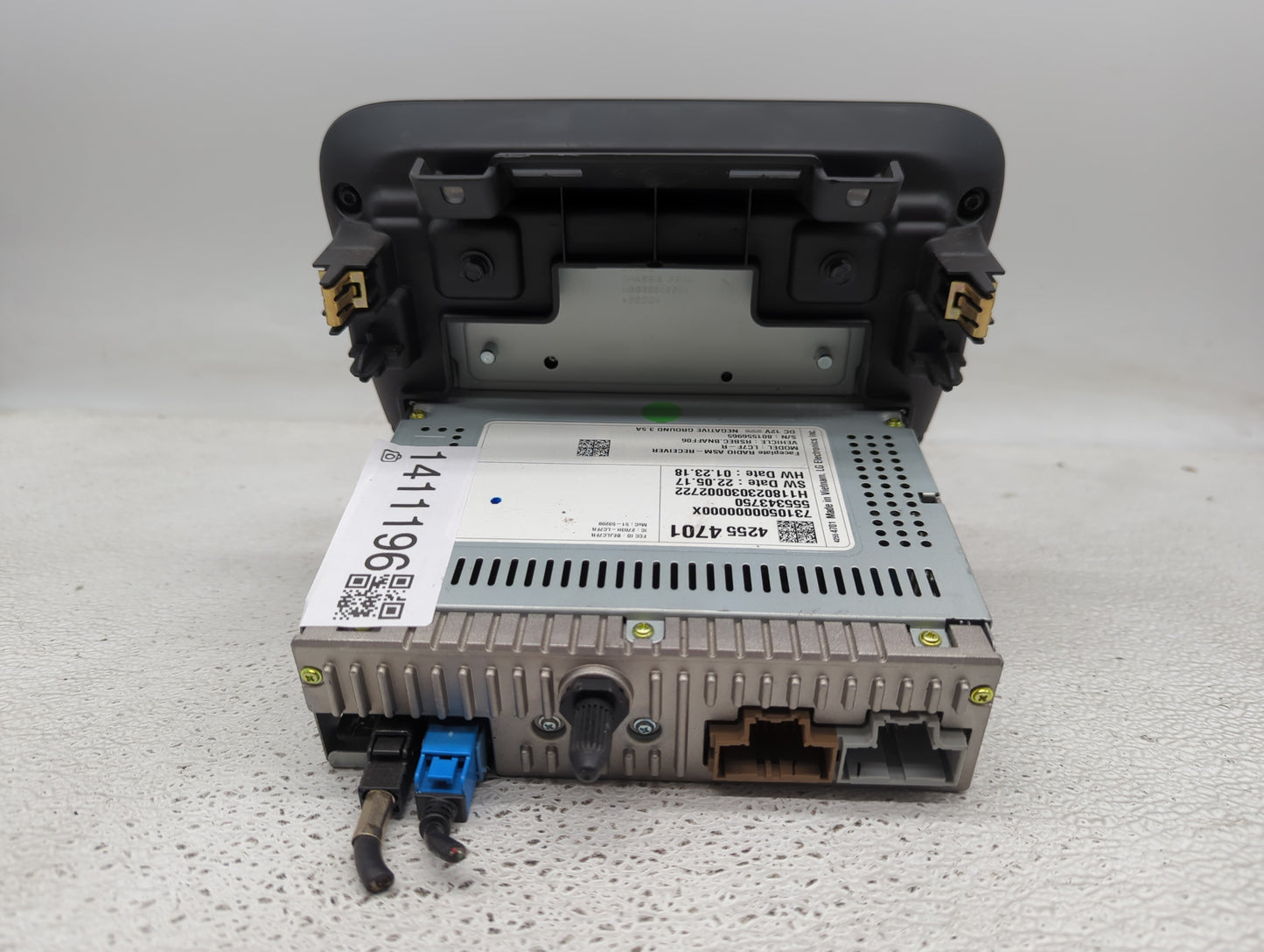 2017-2018 Chevrolet Malibu Radio AM FM Cd Player Receiver Replacement P/N:42554701 Fits Fits 2017 2018 2019 2020 2021 OEM Us