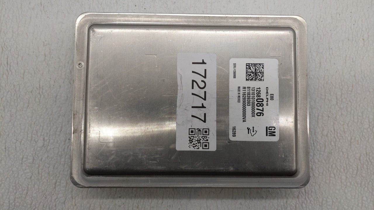 2017-2018 Chevrolet Malibu PCM Engine Control Computer ECU ECM PCU OEM P/N:12680876 12677677, 12692812 Fits Fits 2017 2018 2