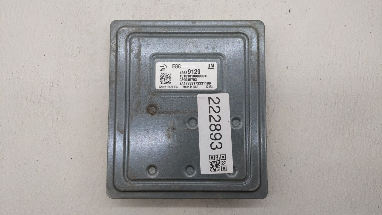 2017-2018 Chevrolet Malibu PCM Engine Control Computer ECU ECM PCU OEM P/N:12691559 12694511, 12689129 Fits Fits 2017 2018 2