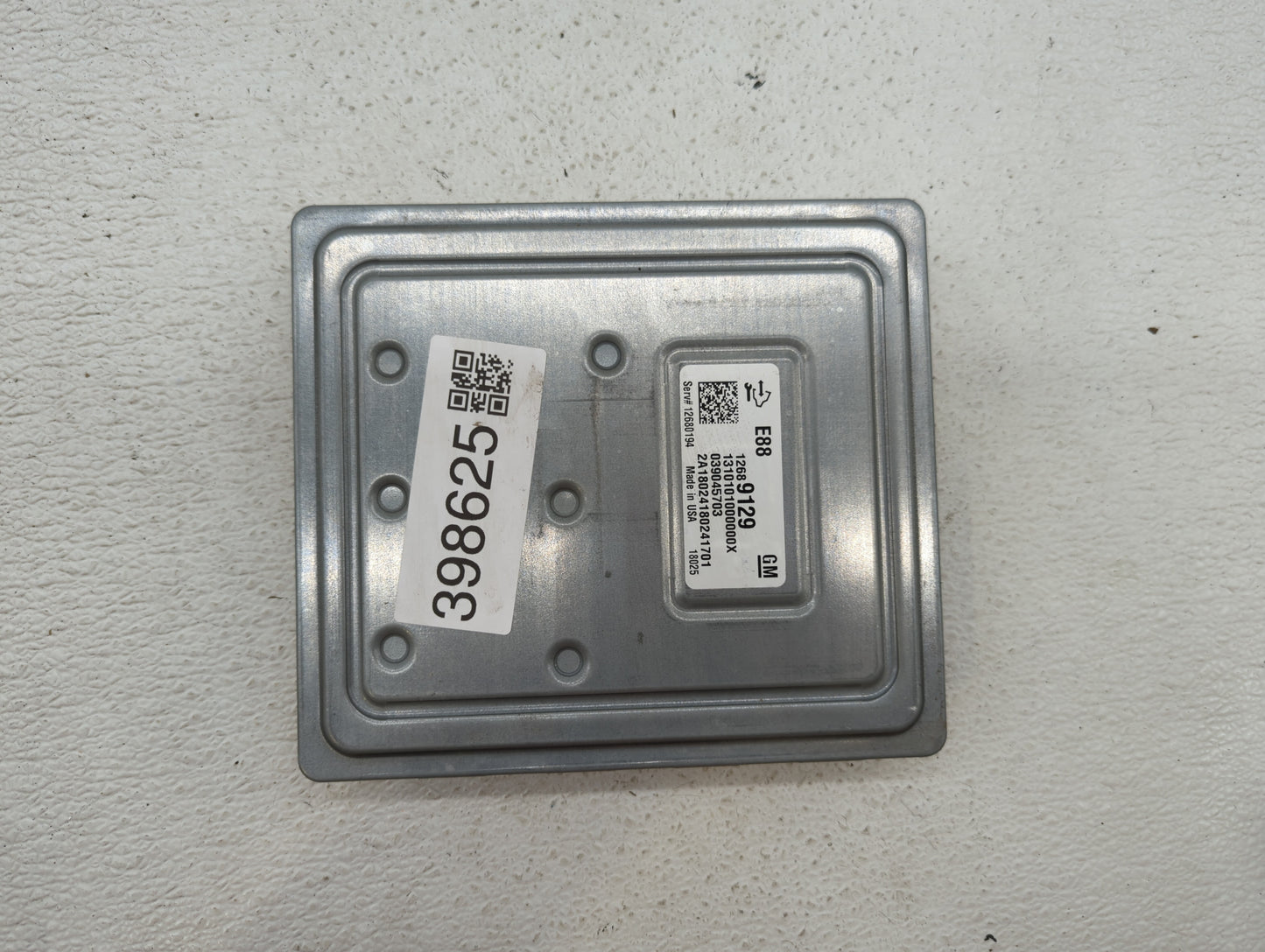 2018-2019 Chevrolet Malibu PCM Engine Control Computer ECU ECM PCU OEM P/N:12691559 89981-33050, 12699666 Fits Fits 2018 201