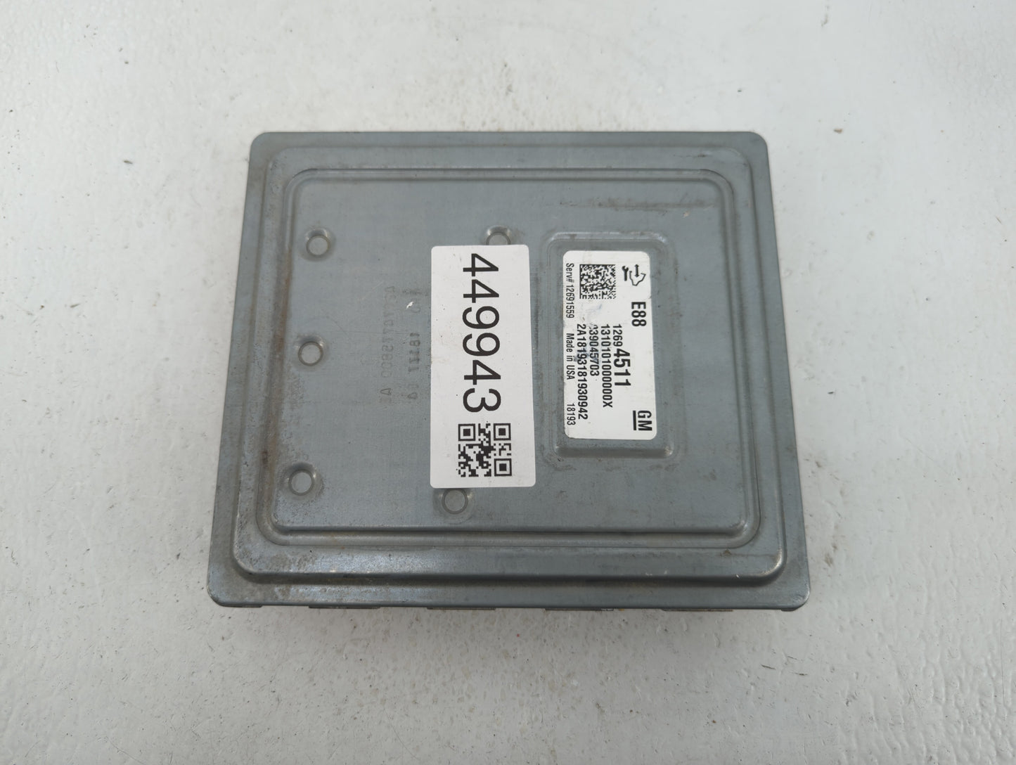 2018-2019 Chevrolet Malibu PCM Engine Control Computer ECU ECM PCU OEM P/N:12680194 12687836, 12691559 Fits Fits 2018 2019 O