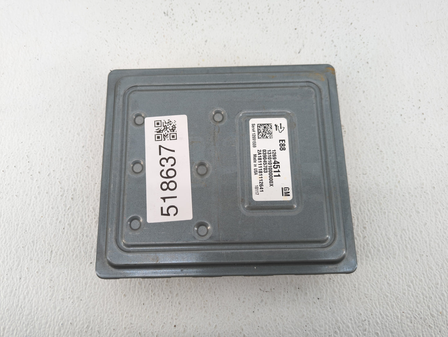 2018-2019 Chevrolet Malibu PCM Engine Control Computer ECU ECM PCU OEM P/N:12691559 12694511 Fits Fits 2018 2019 OEM Used Au