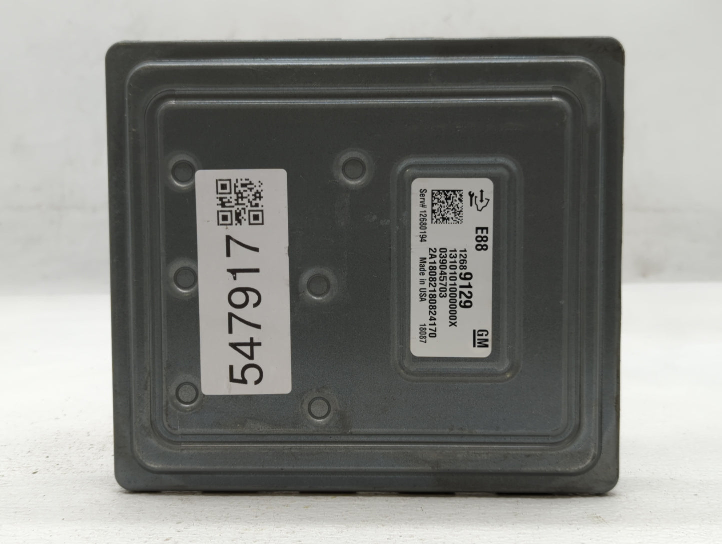 2018-2019 Chevrolet Malibu PCM Engine Control Computer ECU ECM PCU OEM P/N:12691559 12699666, 12697426 Fits Fits 2018 2019 O