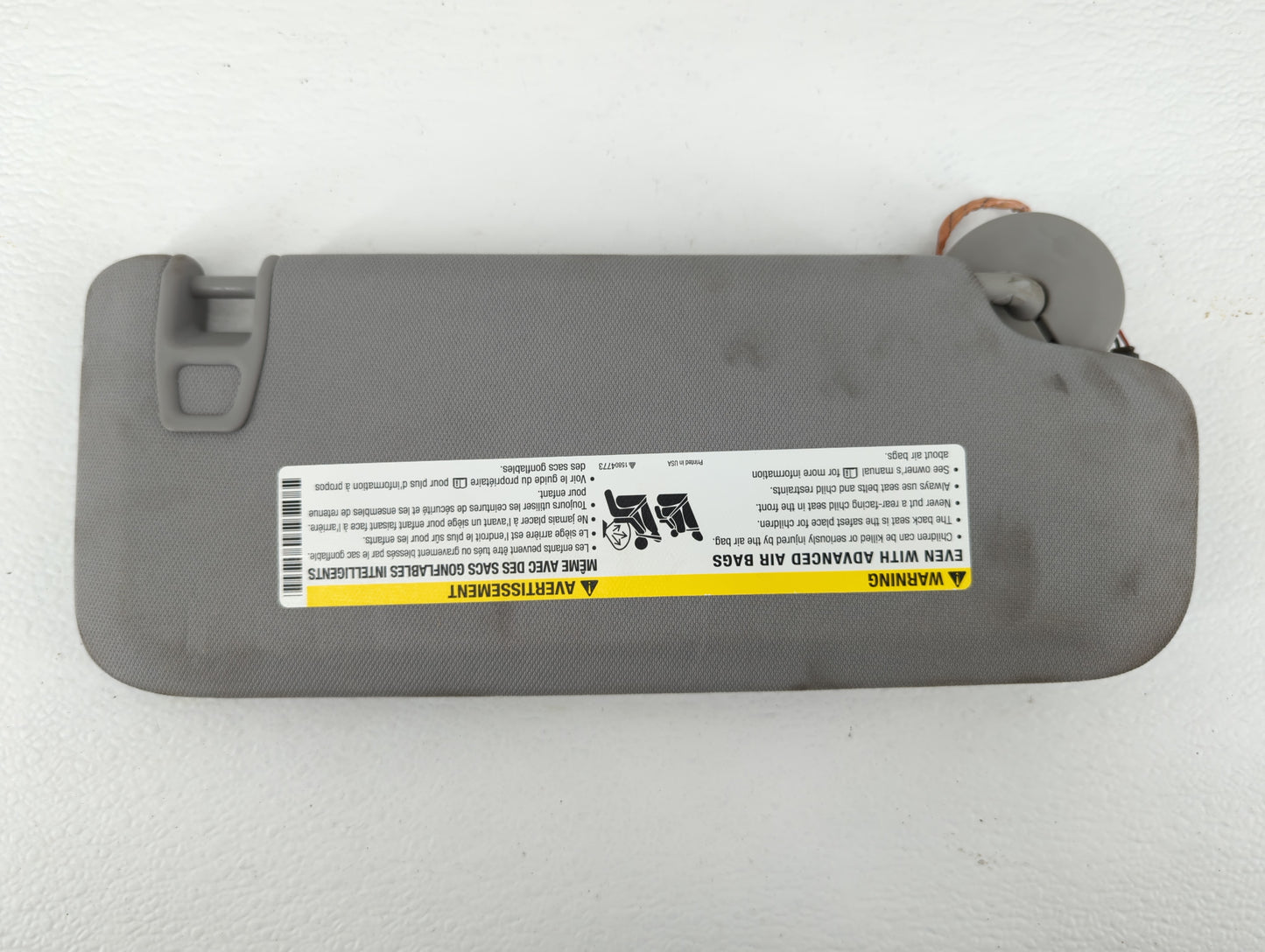 2016-2021 Chevrolet Malibu Sun Visor Shade Replacement Passenger Right Mirror Fits Fits 2016 2017 2018 2019 2020 2021 OEM Us