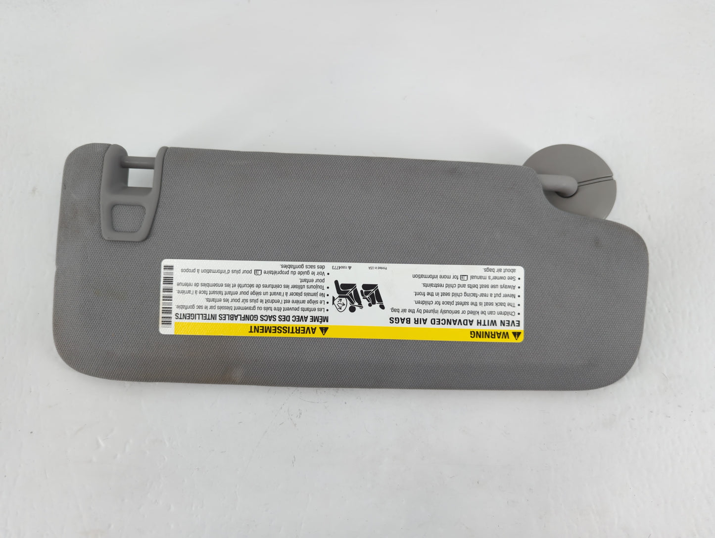 2016-2021 Chevrolet Malibu Sun Visor Shade Replacement Driver Left Mirror Fits Fits 2016 2017 2018 2019 2020 2021 OEM Used A