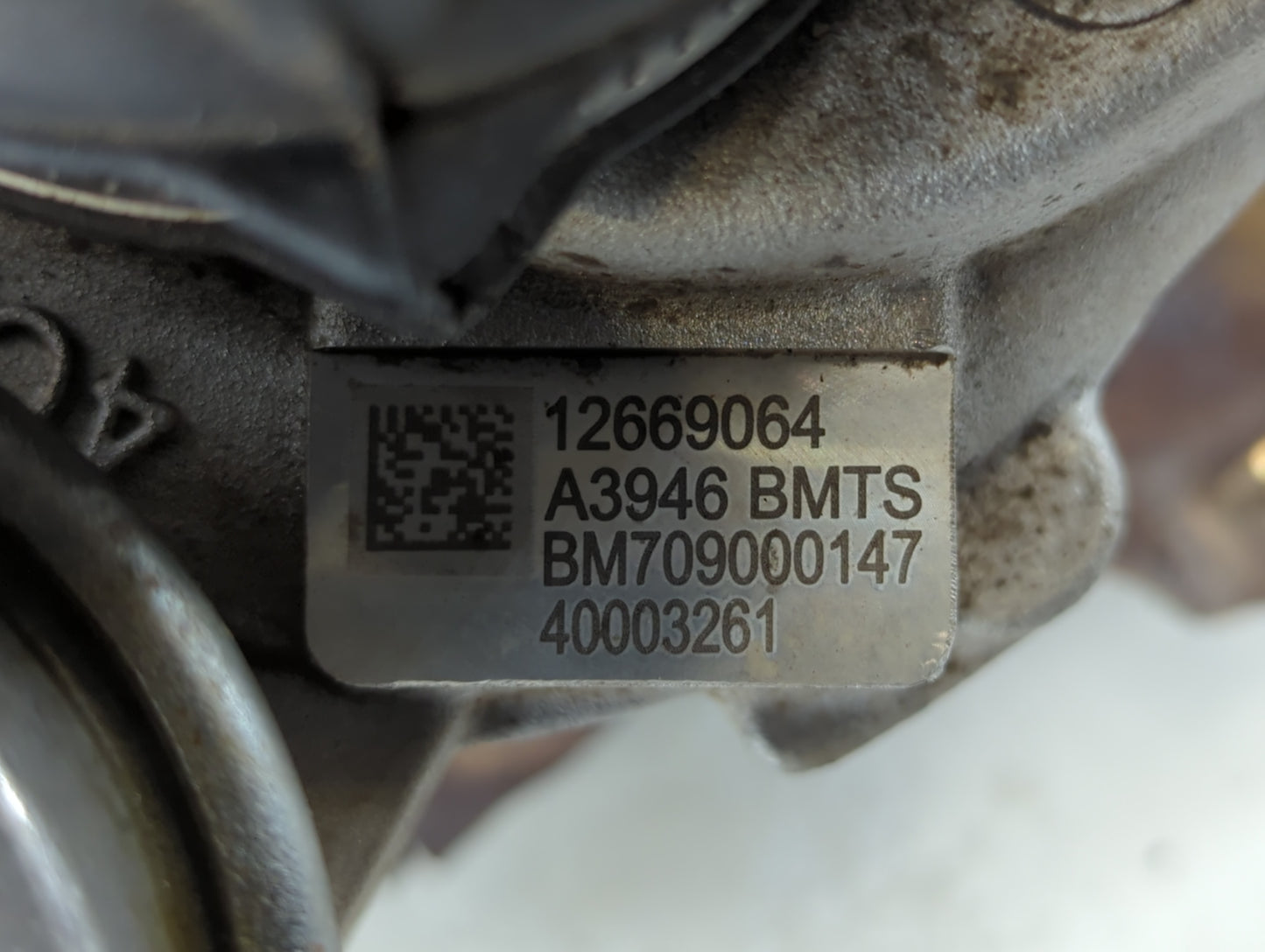 2016 Malibu Turbocharger Turbo Charger Super Charger Supercharger - Oemusedautoparts1.com