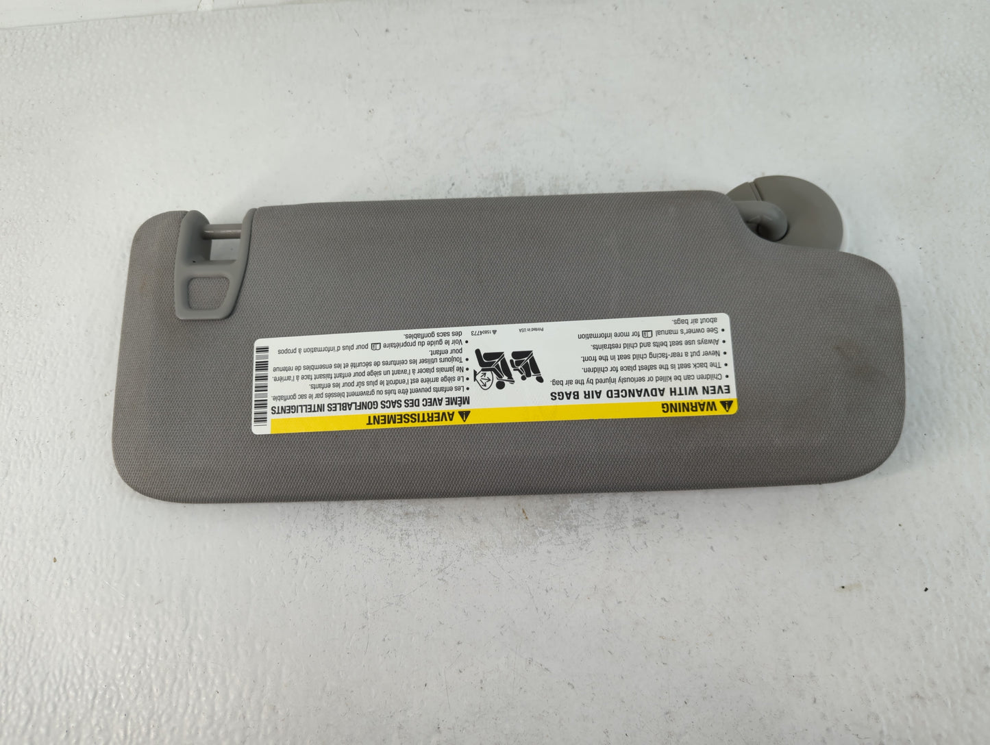 2016-2021 Chevrolet Malibu Sun Visor Shade Replacement Driver Left Mirror Fits Fits 2016 2017 2018 2019 2020 2021 OEM Used A