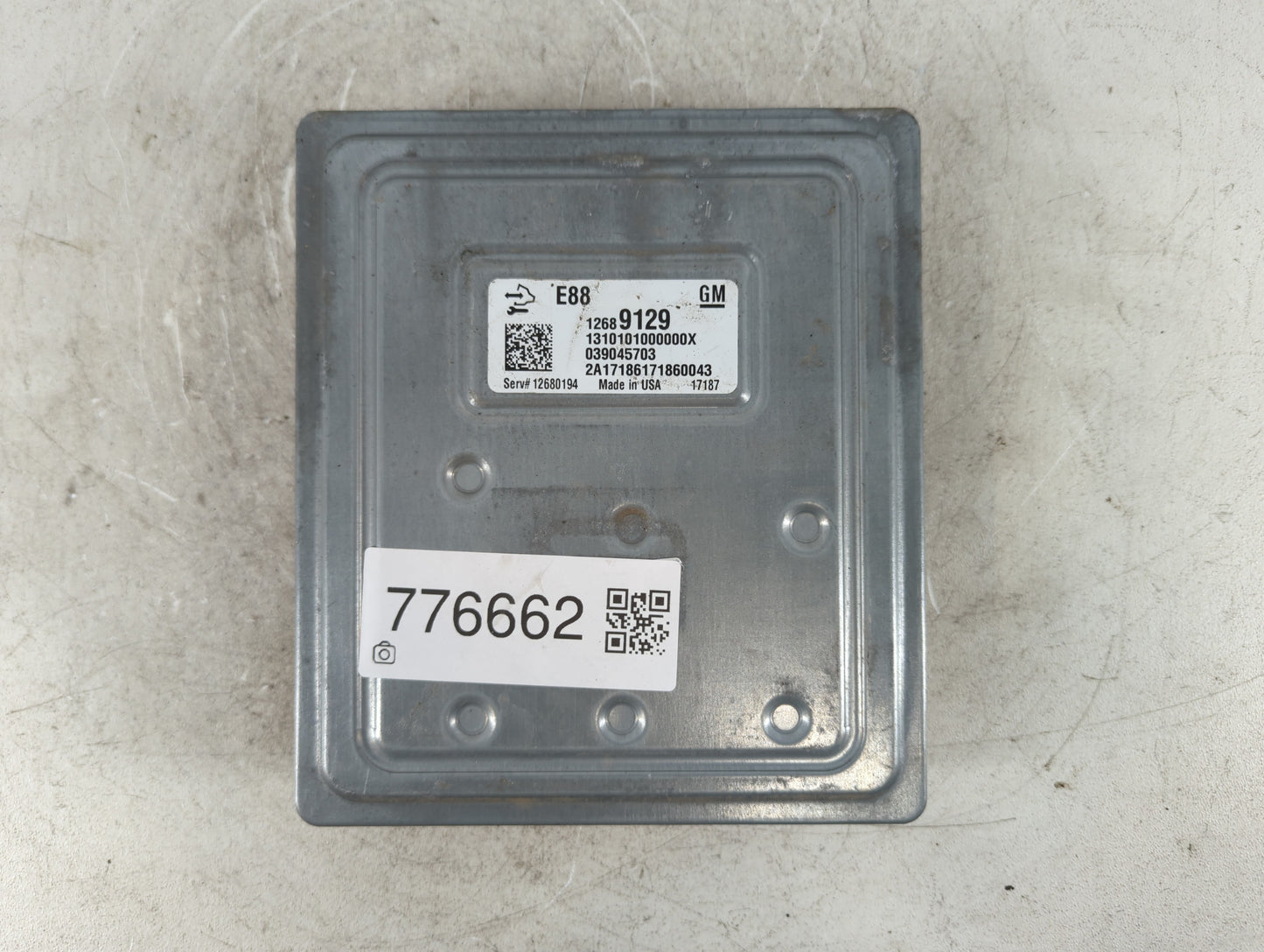 2018-2019 Chevrolet Malibu PCM Engine Control Computer ECU ECM PCU OEM P/N:12689129 Fits Fits 2018 2019 OEM Used Auto Parts