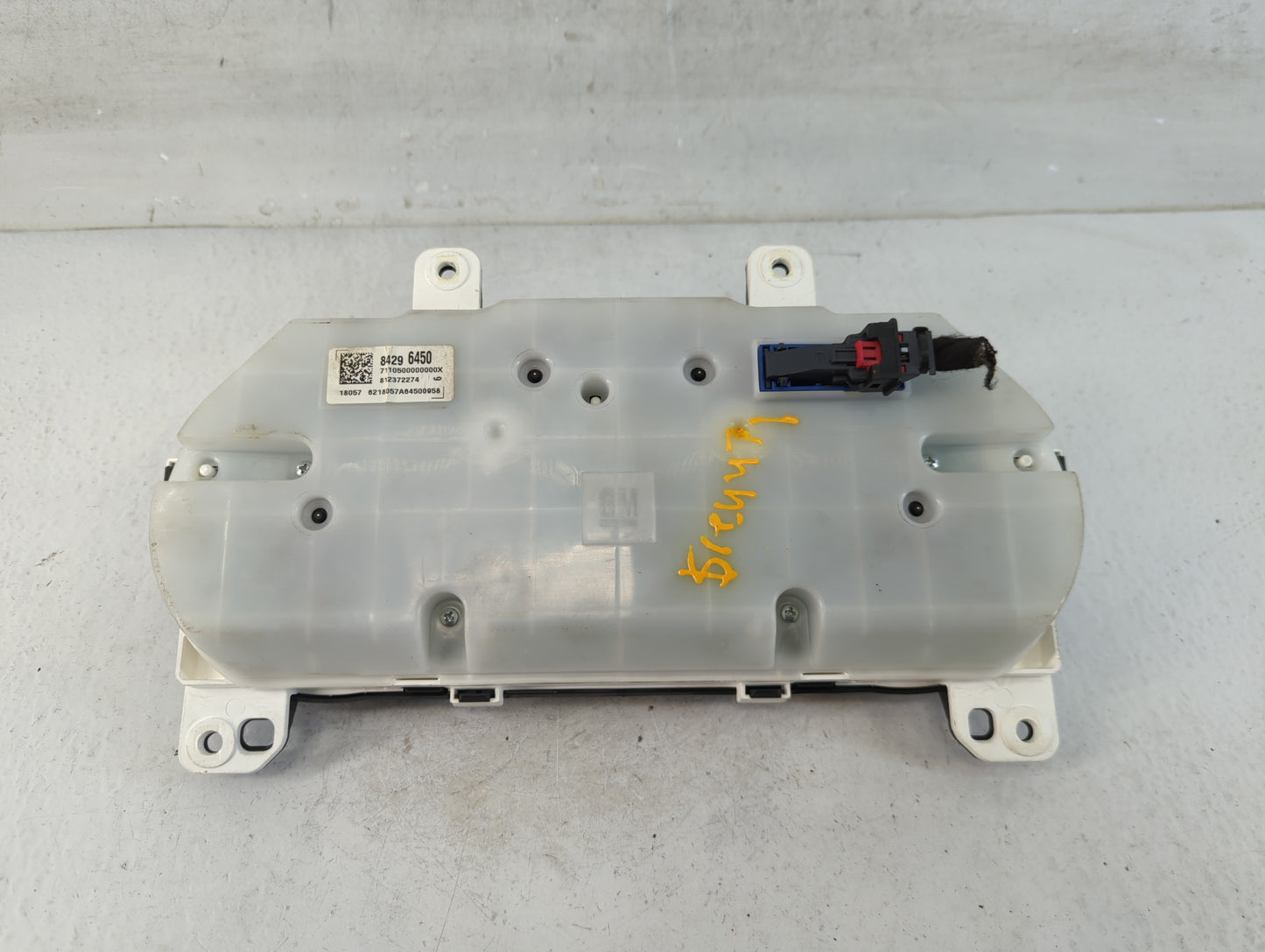 2017-2018 Chevrolet Malibu Instrument Cluster Speedometer Gauges P/N:84296450 Fits Fits 2017 2018 OEM Used Auto Parts - Oemu