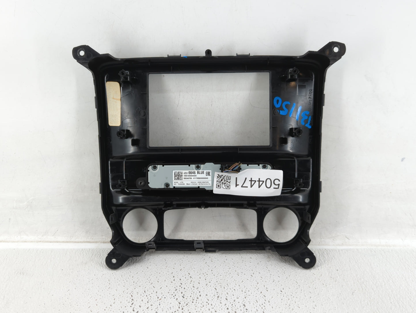 2016-2019 Chevrolet Silverado 1500 Radio Control Panel - Oemusedautoparts1.com