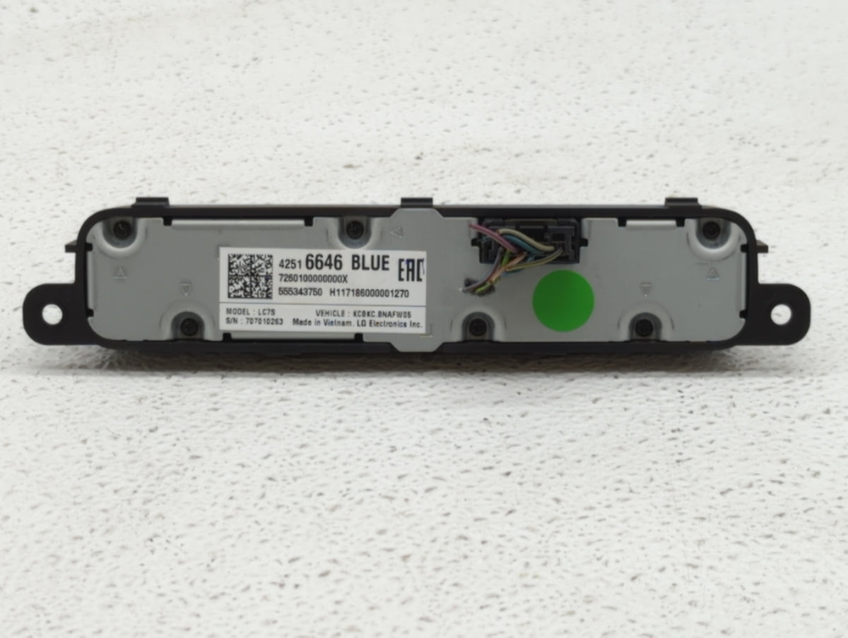 2016-2019 Chevrolet Silverado 1500 Am Fm Cd Player Radio Receiver 521562 - Oemusedautoparts1.com