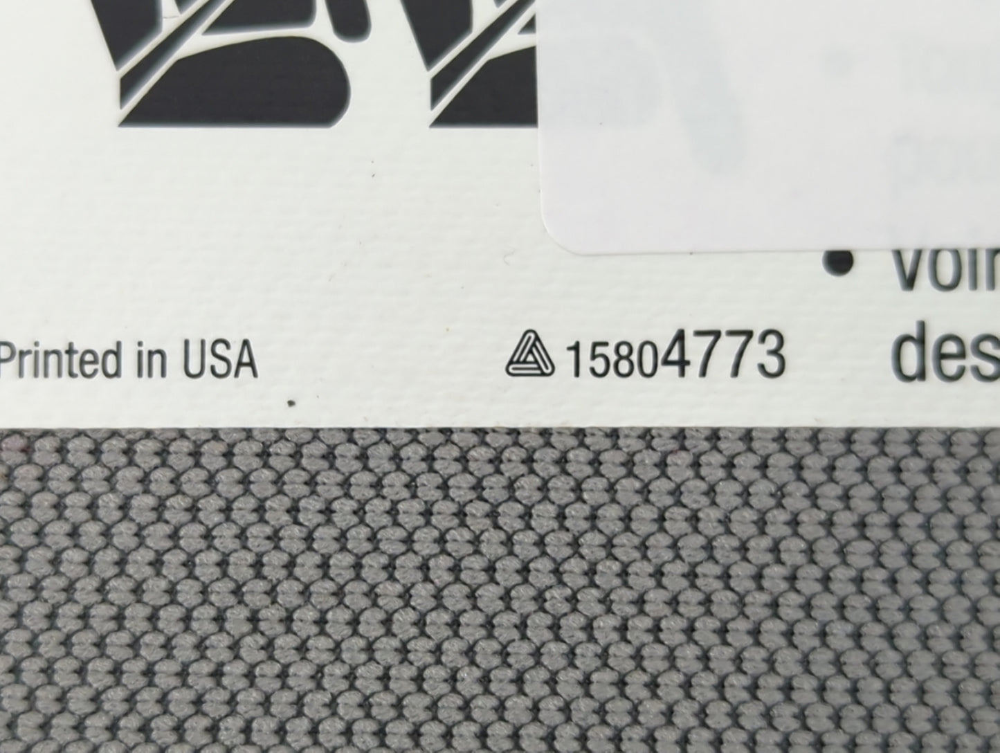 2014-2019 Chevrolet Silverado 1500 Sun Visor Shade Replacement Passenger Right Mirror Fits Fits 2014 2015 2016 2017 2018 201