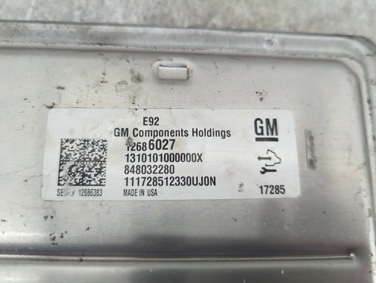 2018 Chevrolet Suburban 1500 PCM Engine Control Computer ECU ECM PCU OEM P/N:12686027 12686383, 848032280 Fits Fits 2019 OEM
