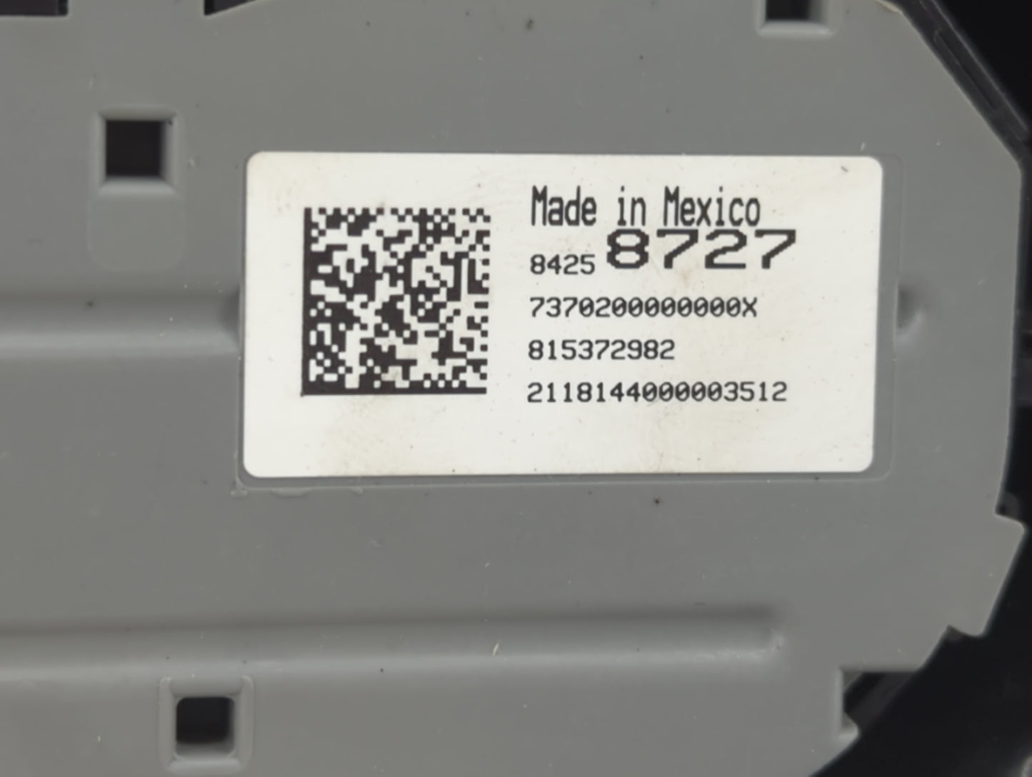 2018 Chevrolet Tahoe Climate Control Module Temperature AC/Heater Replacement P/N:84258727 815372982 Fits OEM Used Auto Part
