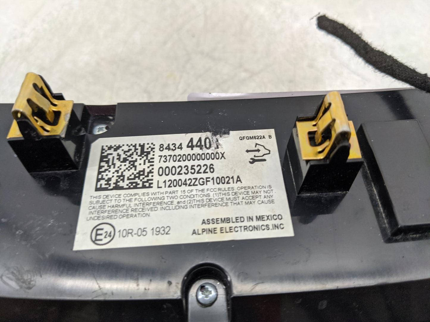 2018-2022 Chevrolet Traverse Climate Control Module Temperature AC/Heater Replacement P/N:84344401 Fits OEM Used Auto Parts