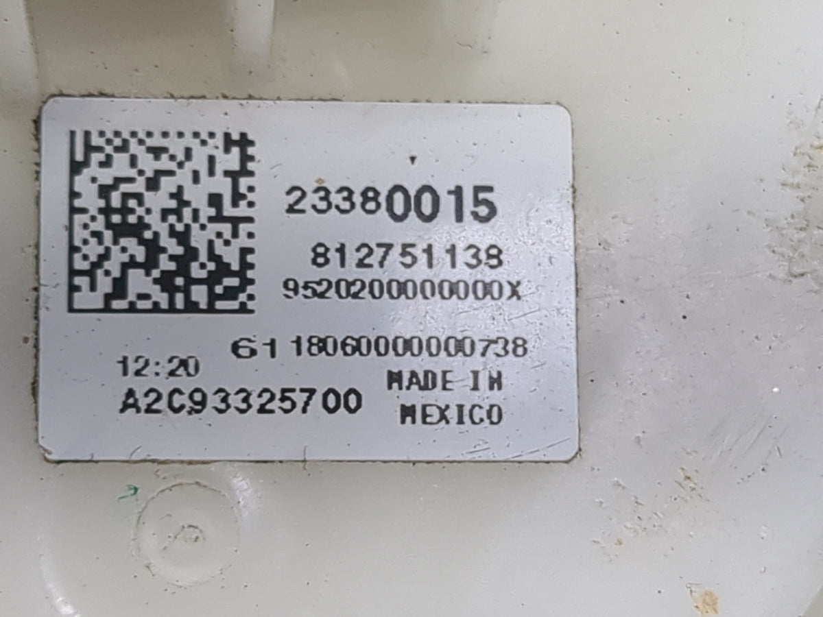 2018-2022 Chevrolet Traverse Electrical Gas Fuel Pump Assembly 1492741 - Oemusedautoparts1.com