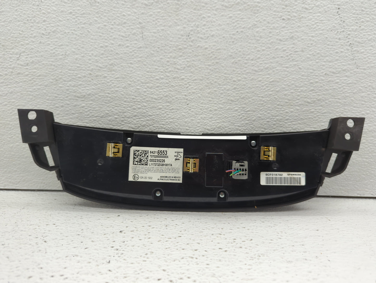 2018 Chevrolet Traverse Climate Control Module Temperature AC/Heater Replacement P/N:84216553 84344402 Fits OEM Used Auto Pa