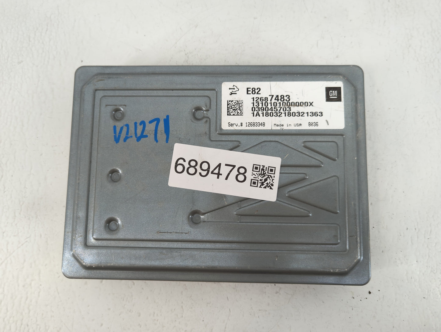 2018-2022 Chevrolet Traverse PCM Engine Control Computer ECU ECM PCU OEM P/N:12687483 Fits Fits 2016 2017 2018 2019 2020 202